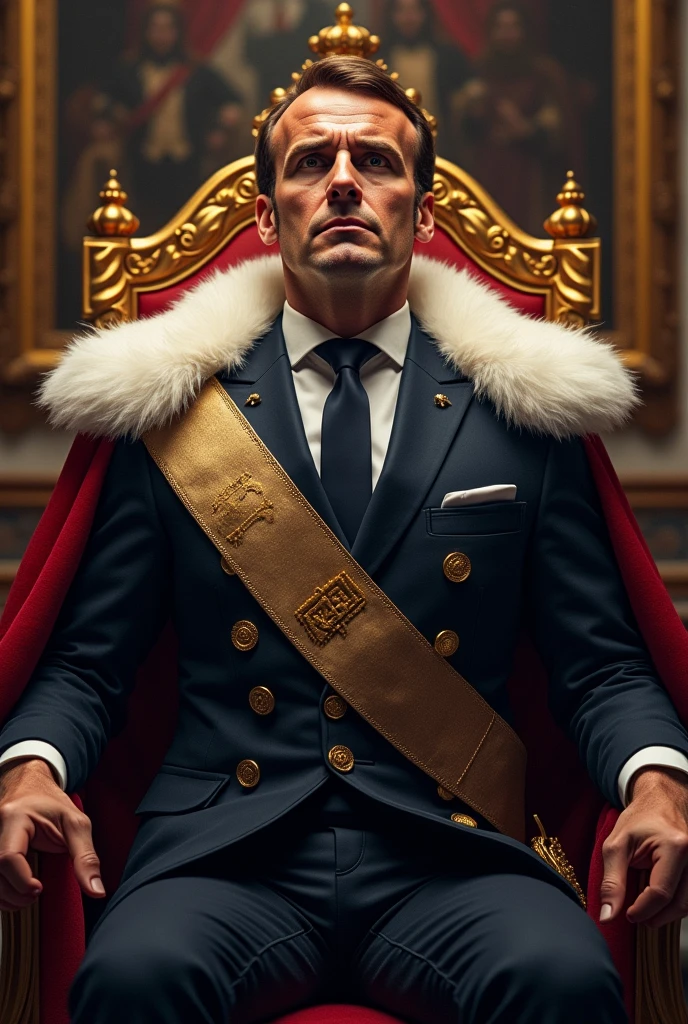 EMMANUEL macron arrogant en roi dit : "Go fuck yourself RN and NFP"
