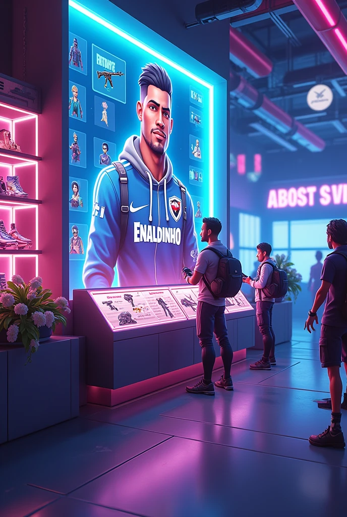 Fortnite store with enaldinho