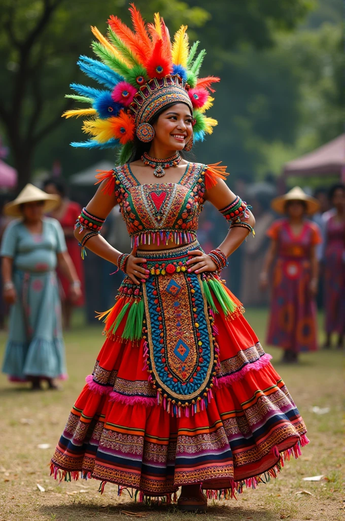 Create a costume that is the type of the Beni taquirari dance