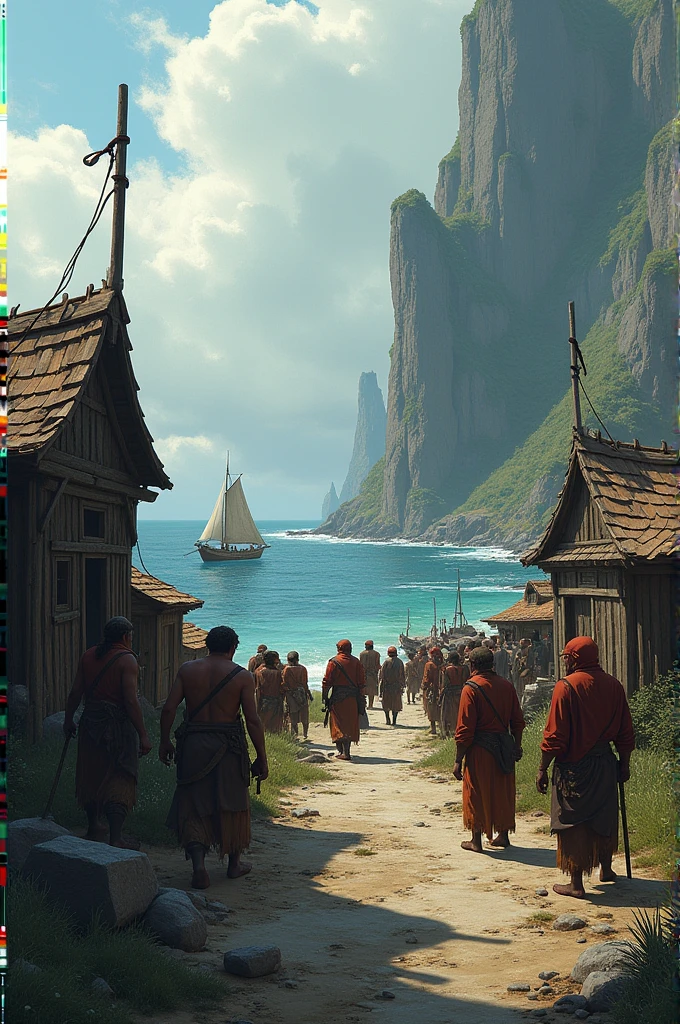 People living on islands and they are aggressive