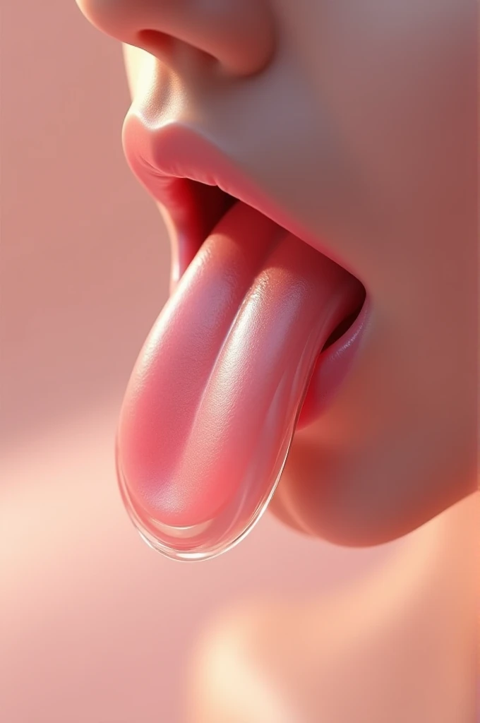 Created for me a condom for tongue in mouth like the condom for sexual intercourse