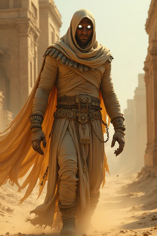 Mummy Man: A cool villain with sand powers