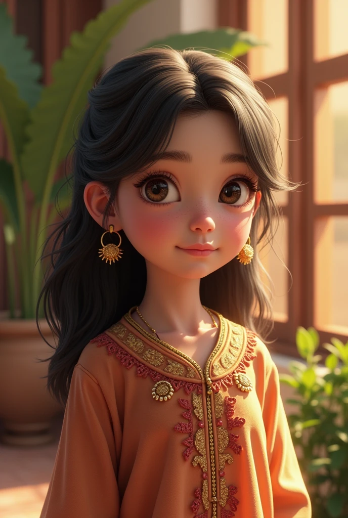 Cute girl from middle East girl