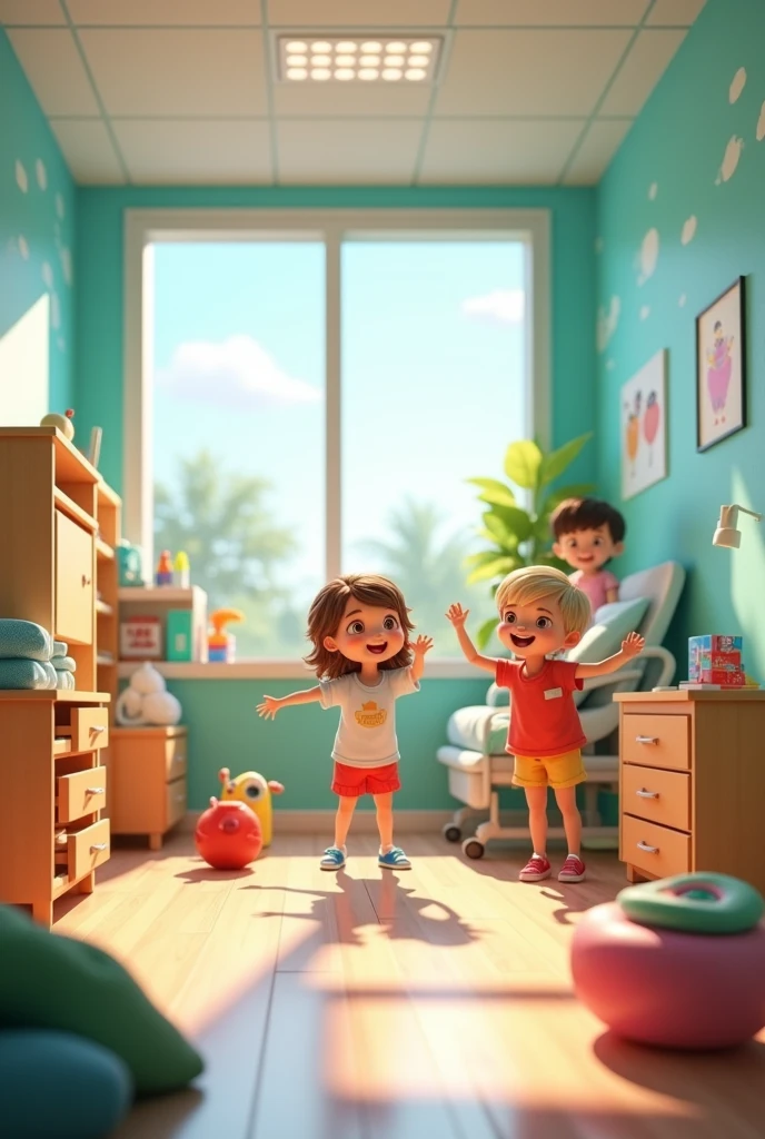 hospital background pediatric ward