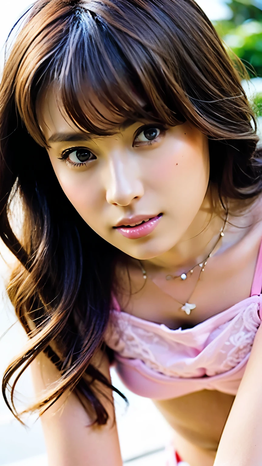 masterpiece, high quality,16K,32K,beautiful,Get used to it,Exquisite,extremely Get used to it, finely Get used to it, high quality, insanely Get used to it, ultra Get used to it, 超High resolution, high quality, beautiful face, Japanese, Browsing Caution,One Girl, Very cute face, (Highly detailed eyes, Highly detailed face), (Ultra-realistic, High resolution), (最high quality:1.4), RAW Photos, (Realistic, Realistic:1.37), Professional photography, Cinematic Light, (Dynamic pose,Cute Lace Lingerie,Leaning forward:1.6),,Skin with attention to detail,,Glowing Skin, It gives me goosebumps,(Pulling on panties,blush,:1.8)