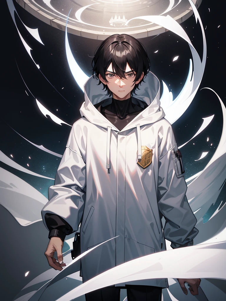 A black haired black eyed man in a white hoodie
Standing on the Newburgh Beacon Bridge, Hudson River 
