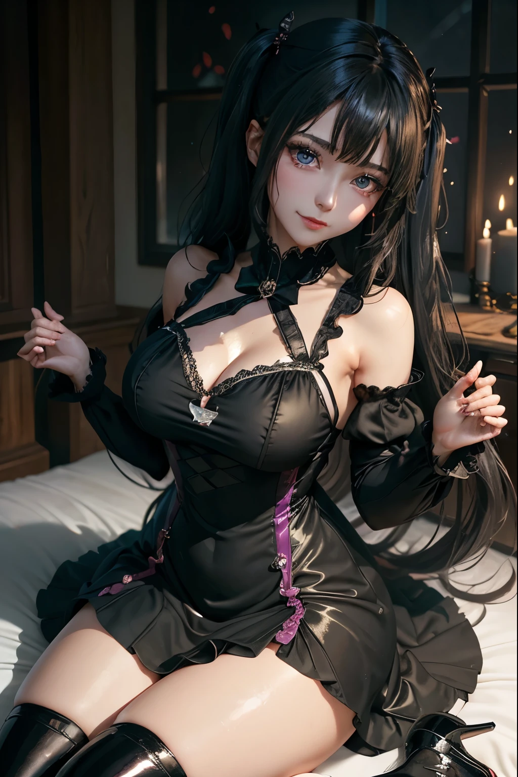 ハードなDark Gothicメイク、Black dark eyeshadow、sad、Good skin radiance、Dark Gothicメイク、Dark smile、palace、The beauty of fragrance、24-years-old、Expressions of intense sexual pleasure、Embarrassed look、Dark Gothic、Highest quality、Expression of sexual pleasure without pain、Drunk face、Purple maid outfit、mysterious、noble、Loving smile、Twin tail hair、Right eye is blue、Left eye is red、Super tempting pose、Platform heel shoes、Heavy makeup、Gothic Clothing、Silver Hair、Long Hair Straight Hair、Cute Gothic Dresses、Beautiful Face、Elegant face、Attractive face、Stained glassの背景、Chest glistening with sweat、The room is dark、goth long dress、Bell Sleeves、Wizard Sleeve、Decadent look、Sexually excited expression、Wet shiny thigh water、Thighs that are wet and shiny with oil、Background of a room full of roses、Sad look、Rose Maiden、The embroidery is pink、The dress has pink embroidery.、Thigh-high socks、Knee-high socks、Gentle expression、Dark black eyeshadow、Stained glassとバラの背景、Thighs are a little thin、Female Duo、Female couple、dark church background、Stained glass、Black metal world、Dark Castle、Dark Room、Slender body、gothic long dress、Victorian dress、Small breasts、The bed is covered with roses、Her thighs are shining with sweat、My body is wet and shiny、There is a lot of glitter on the thighs、I am sweating、My thighs are sticky with sweat.、My thighs are glistening with sweat、My whole body is sweaty and shiny、I sweated a lot.、My thighs are sweaty、My wet thighs are glistening with sweat.、There is a lot of sweat shining all over my body、Slender body、Sit on the bed、Beautiful legs、Outstretched legs、Hands on the bed、Super beautiful straight hair、Straight hair to the ends、Straight Perm Hair、Show off your glamorous thighs、Ass on the bed、Sitting with legs wide apart、Thighs are a little glamorous、facial expressions during masturbation、Transcendent fair skin、
