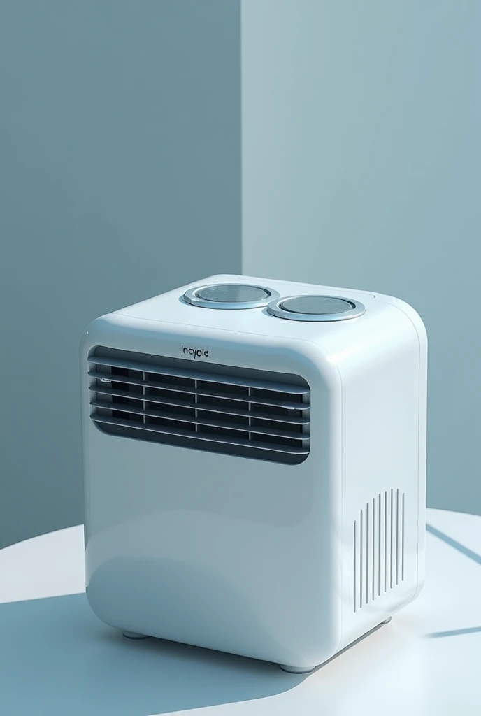 This mini AC is compatible with a wide range of charging options, including power banks, laptops, and car chargers, so you’re never without power.
Automated airflow control: Tailor the cool automatically on the basis of the temperature
Double side airflow.