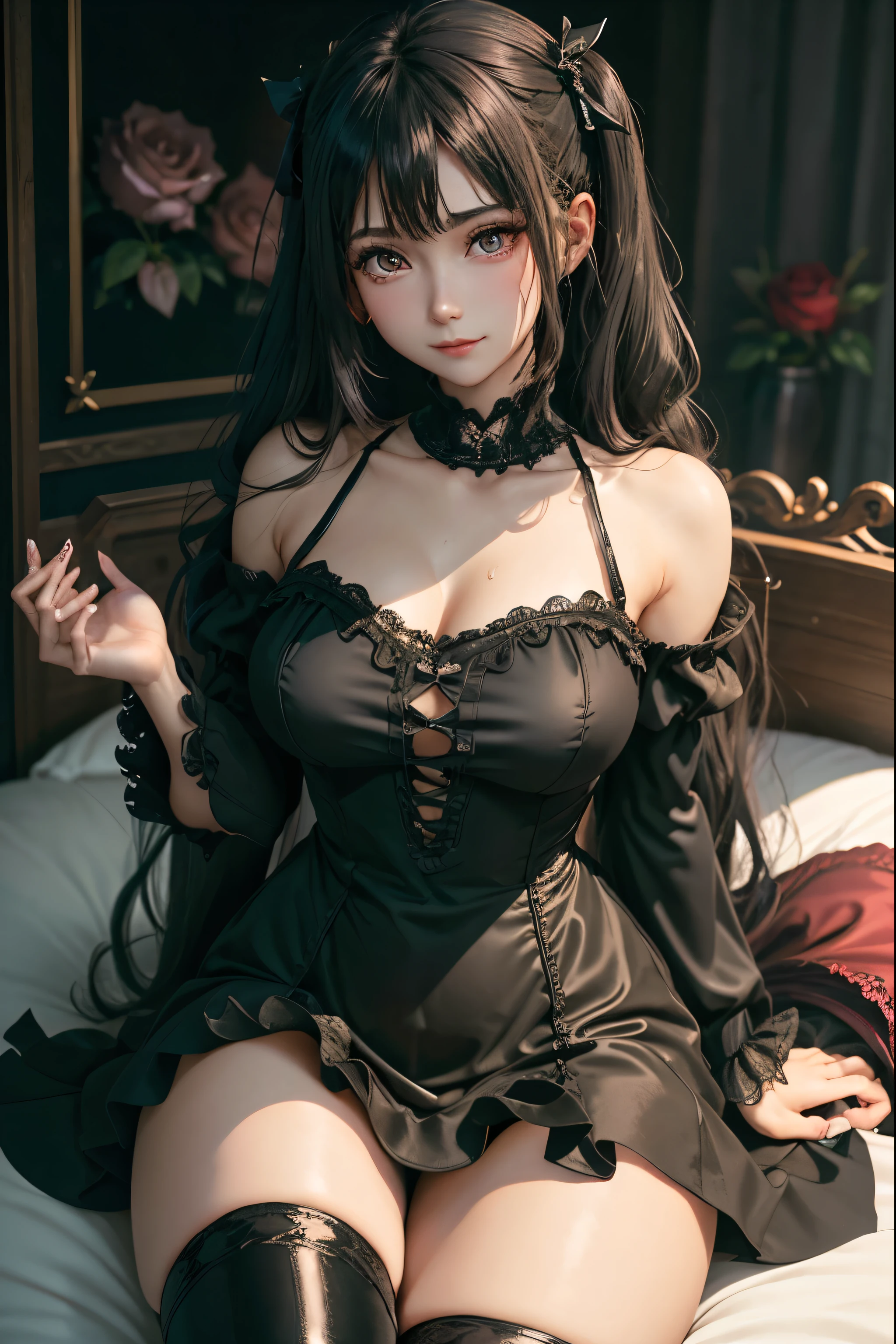 Hard Dark Gothic Makeup、Black dark eyeshadow、sad、Good skin radiance、Dark Gothicメイク、Dark smile、palace、The beauty of fragrance、24-years-old、Expressions of intense sexual pleasure、Embarrassed look、Dark Gothic、Highest quality、Expression of sexual pleasure without pain、Drunk face、Purple maid outfit、mysterious、noble、Loving smile、Twin tail hair、Right eye is blue、Left eye is red、Super tempting pose、Platform heel shoes、Heavy makeup、Gothic Clothing、Silver Hair、Long Hair Straight Hair、Cute Gothic Dresses、Beautiful Face、elegant face、Attractive face、Stained glass background、Chest glistening with sweat、The room is dark、goth long dress、Bell Sleeves、Wizard Sleeve、Decadent look、Sexually excited expression、Wet shiny thigh water、Thighs that are wet and shiny with oil、Background of a room full of roses、Sad look、Rose Maiden、The embroidery is pink、The dress has pink embroidery.、Thigh-high socks、Knee-high socks、Gentle expression、Dark black eyeshadow、Stained glass and rose background、Thighs are a little thin、Female Duo、Female couple、dark church background、Stained glass、Black metal world、Dark Castle、Dark Room、Slender body、gothic long dress、Victorian dress、Small breasts、The bed is covered with roses、Her thighs are shining with sweat、My body is wet and shiny、There is a lot of glitter on the thighs、I am sweating、My thighs are sticky with sweat.、My thighs are glistening with sweat、My whole body is sweaty and shiny、I sweated a lot.、My thighs are sweaty、My wet thighs are glistening with sweat.、There is a lot of sweat shining all over my body、Slender body、Sit on the bed、Beautiful legs、Outstretched legs、Hands on the bed、Super beautiful straight hair、Straight hair to the ends、Straight Perm Hair、Show off your glamorous thighs、Ass on the bed、Sitting with legs wide apart、Thighs are a little glamorous、facial expressions during masturbation、Transcendent fair skin、