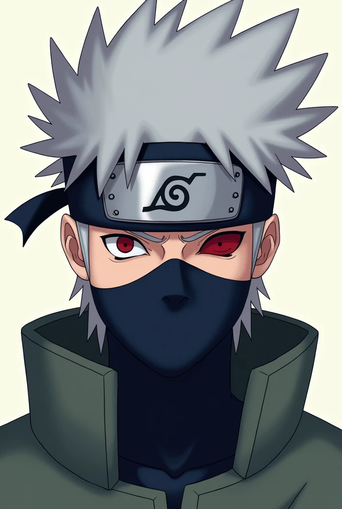 Made a Kakashi picture for my Instagram profile.