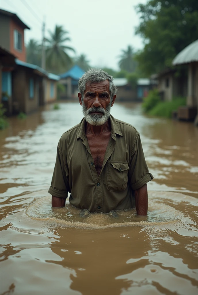 Sakibal Hassan in flood.