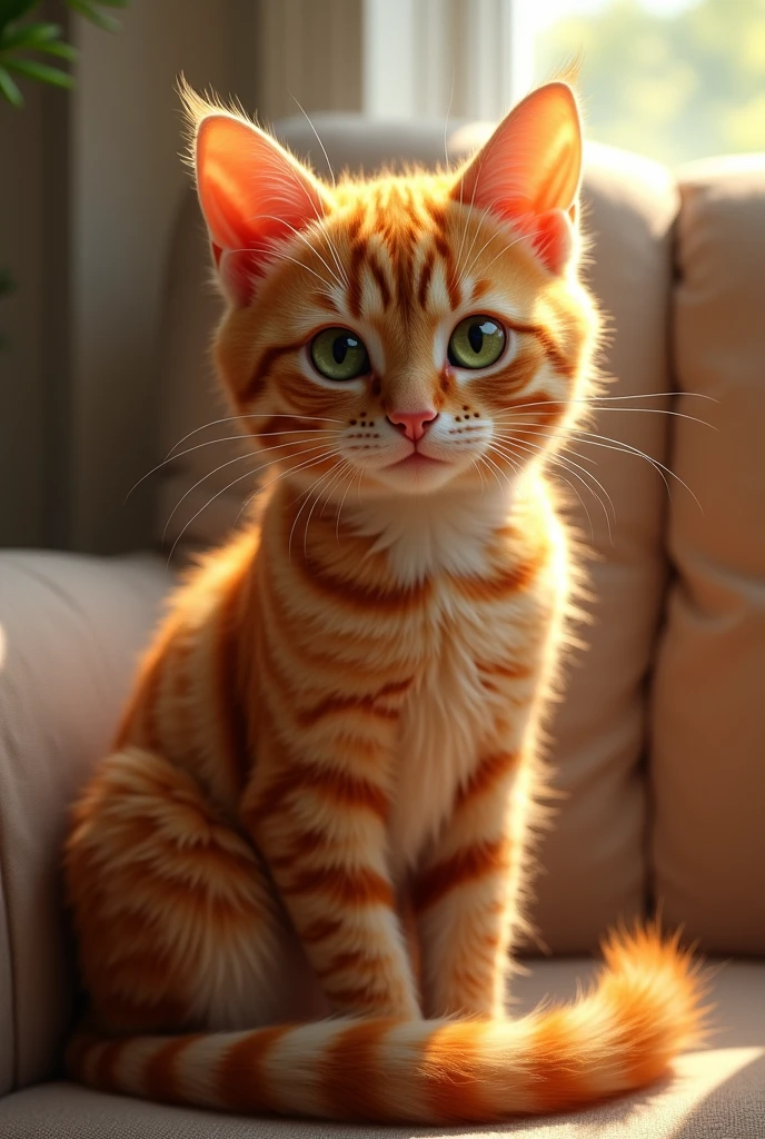 A REDHEAD if she were a cat
