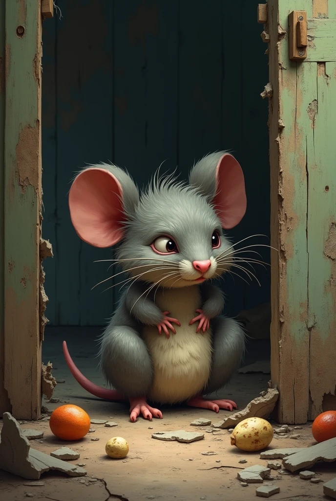mouse settling in some house a little uglier more realistic ugliest mouse
