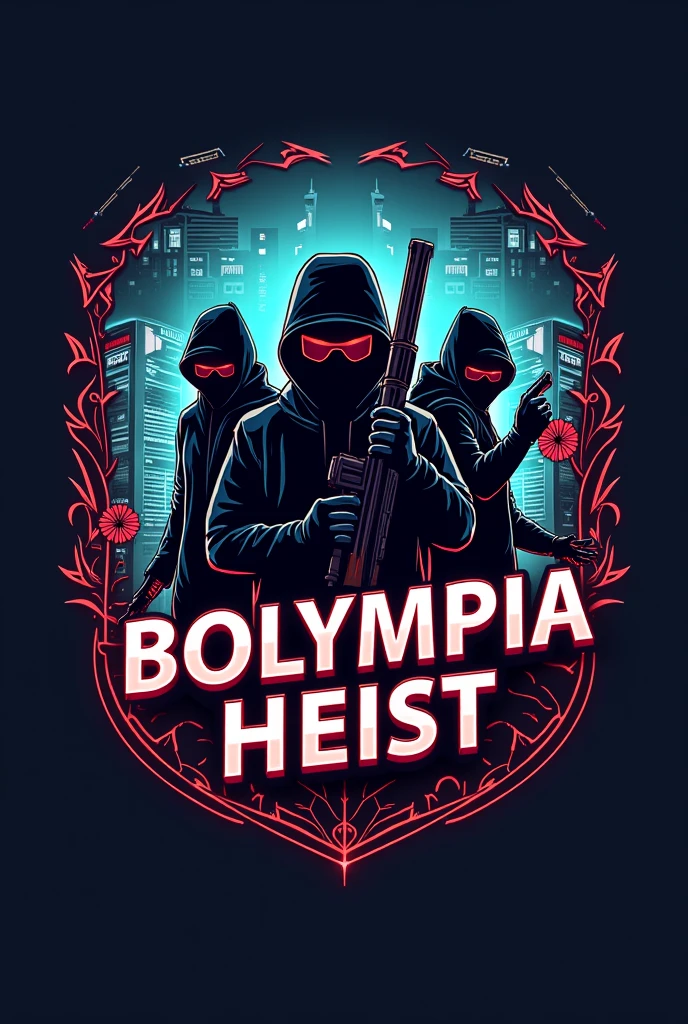 I want a bolympia heist named logo for a sportsweek event