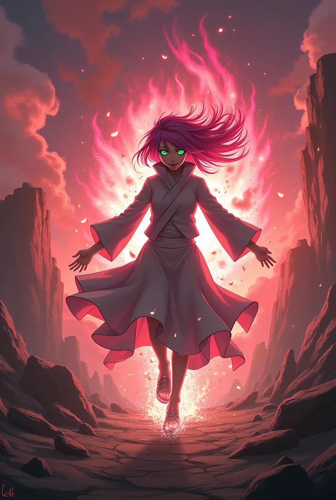 Jinchuuriki sakura haruno losing control