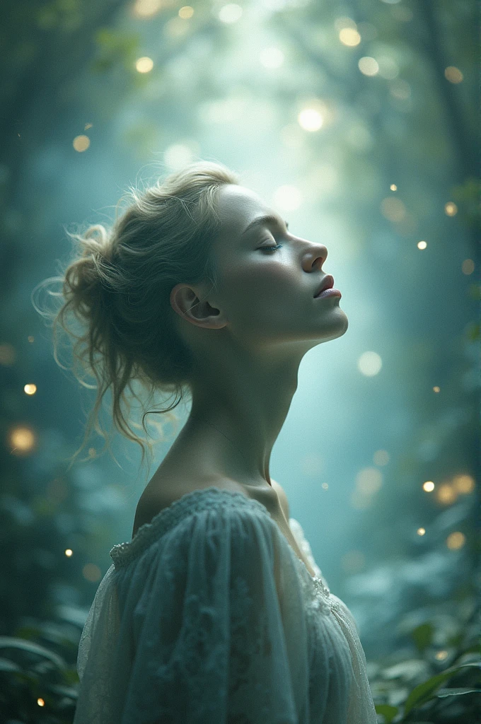 An image with the phrase, "caught in a dream"