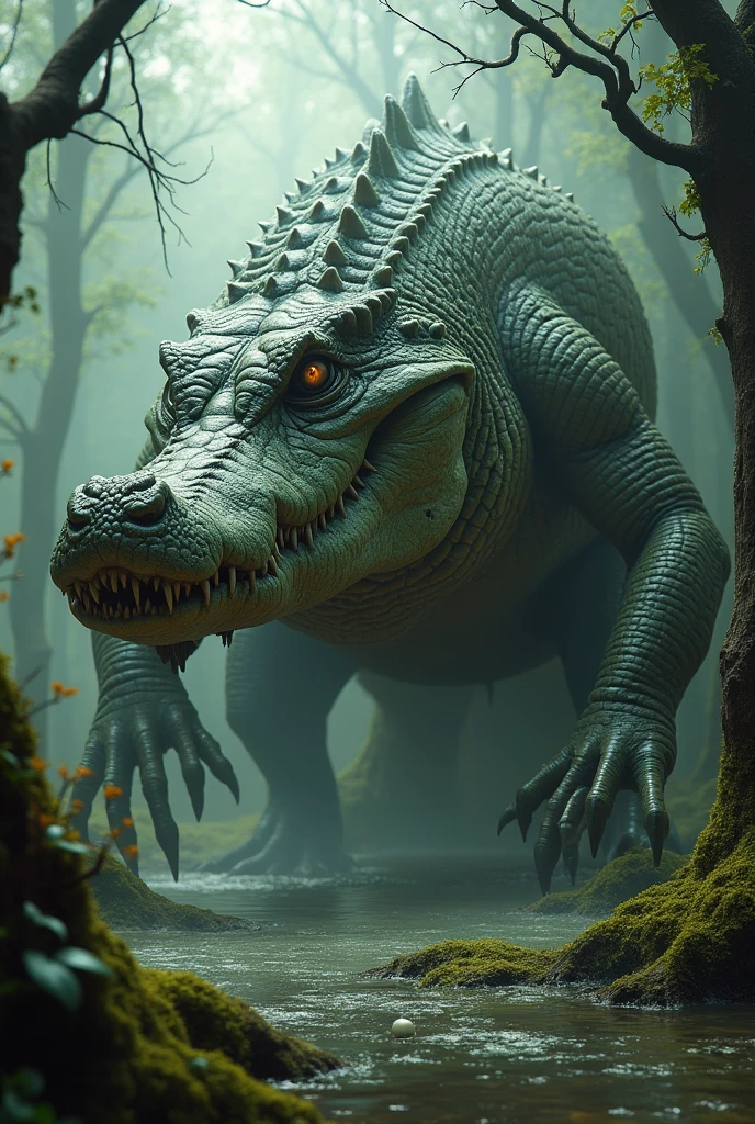Mutant crocodile