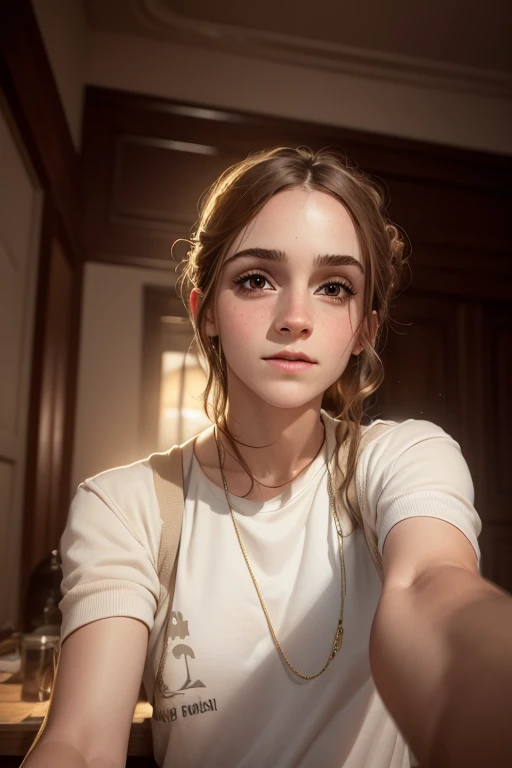 Emma Watson Long Straight hair change background change clothes accurate face