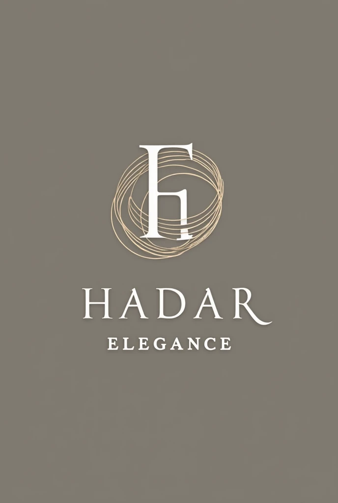 “Create a logo for women&#39;s clothing store Hadar Elegance using only the initials &#39;H&#39; and &#39;E&#39;. Include a stylish and captivating design that integrates initials in a sophisticated way, with a stylized representation of long flowing hair, connecting with the current fashion theme. The logo should be eye-catching and convey a sense of elegance and peace., attracting public attention.”