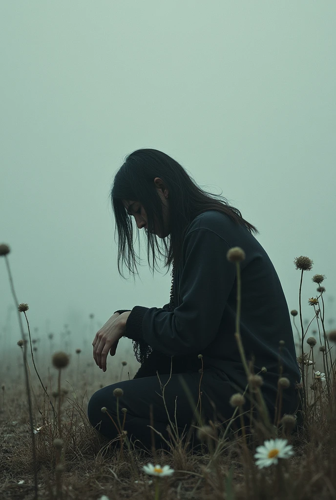 Create a sad image that speaks of betrayal and loss of loved ones