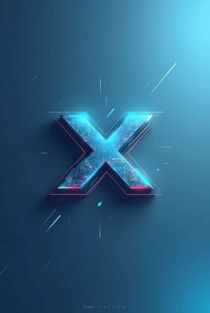 Monogram with letters CXA on web development and programming and cybersecurity 
