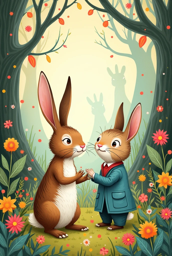 Creative drawing according to the designs of Beatrix Potter, DR. Seuss o Maurice Sendak
