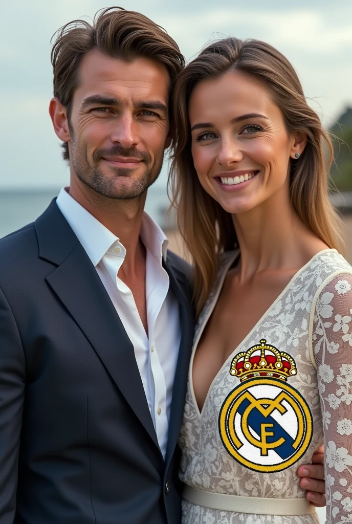 Real Madrid 15 ucl patch with couple pic