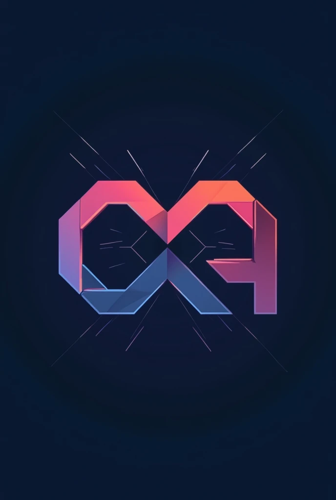 Monogram with letters CXA on web development and programming and cybersecurity 
