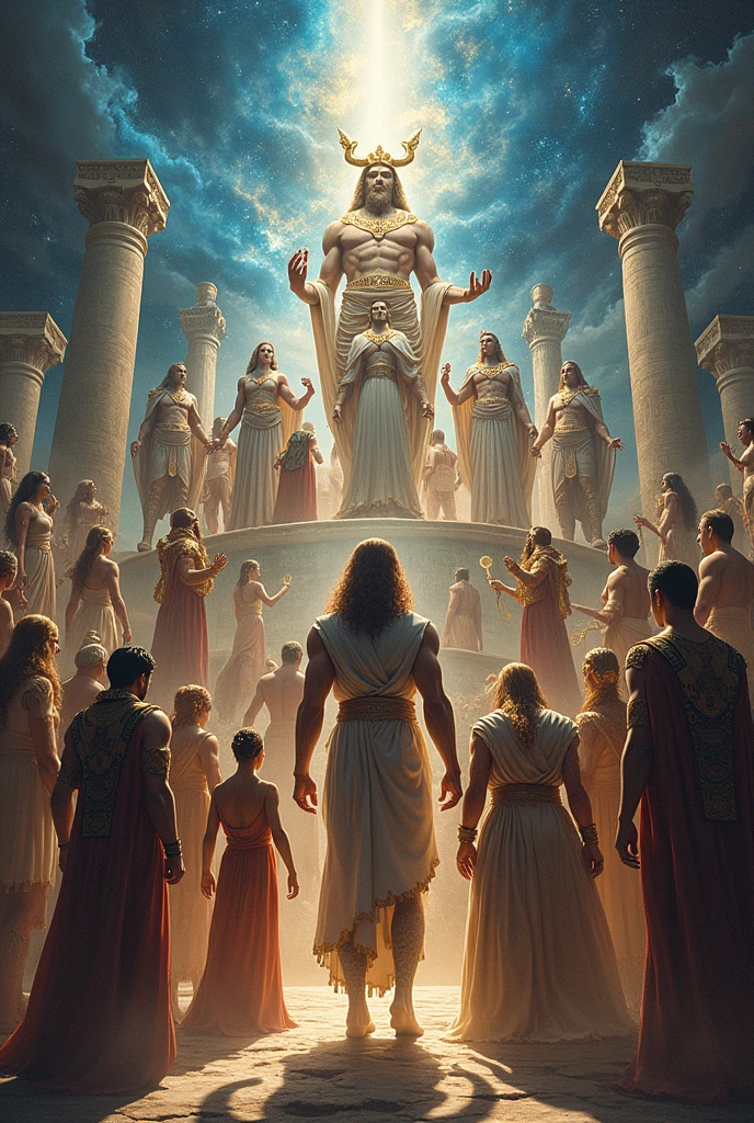 Image showing the gods of Greece, Norway, Egypt among others