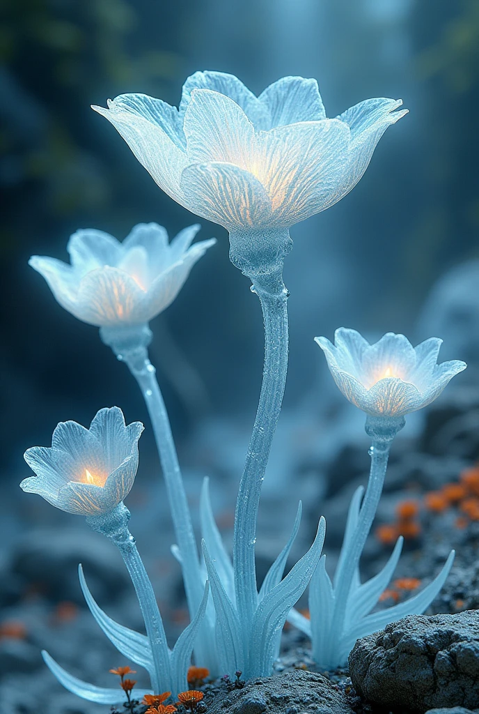 Alien plants made of ice, intricate, elegant, highly detailed, greg manchess, mucha
seed: 2481506996 | scale: 3.1 | steps: 22