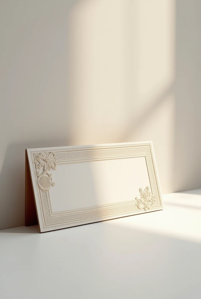 Lippan art empty name plate