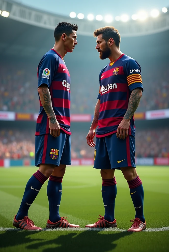 Cr7 and Messi together
