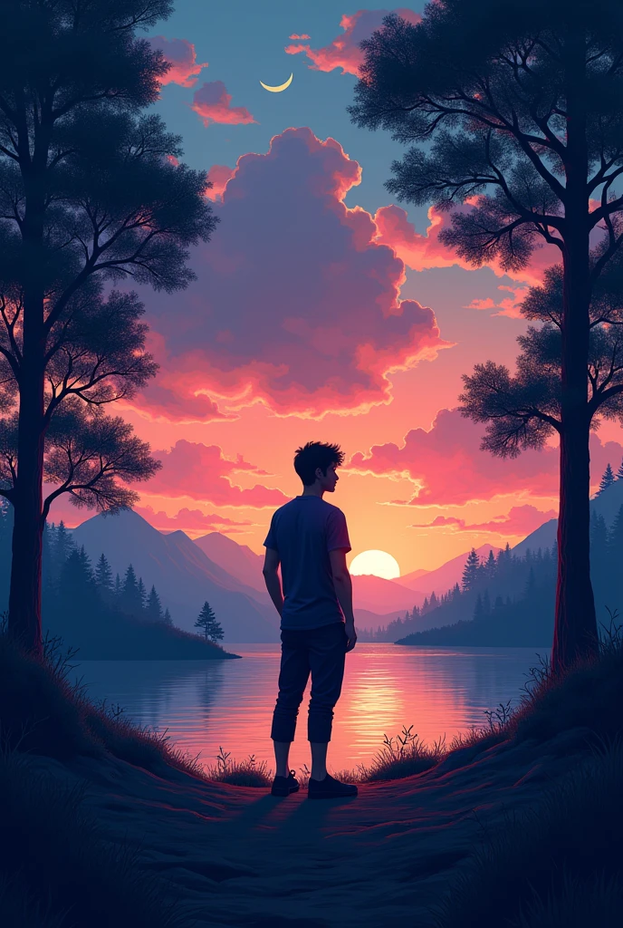 My username in all social media and game is twilight and i need a pfp matching my name and I'm a man i need a pfp that doesn't have a girl jusg something that represents twilight and can be used to pfp and a little manly yet gentle