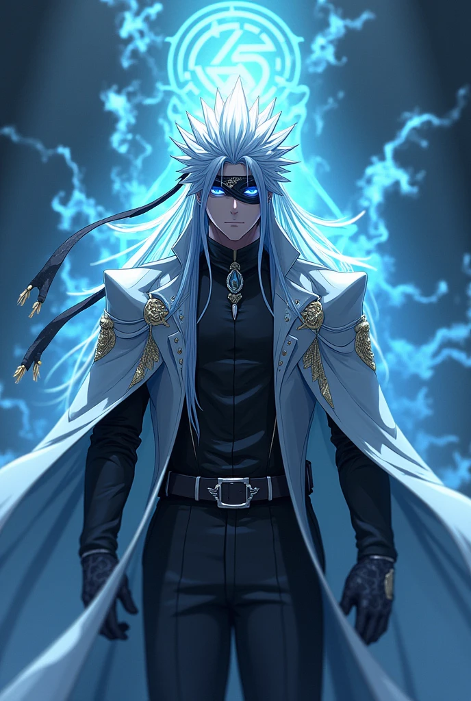 Make 3d picture of jujutsu kaisan gojo 
