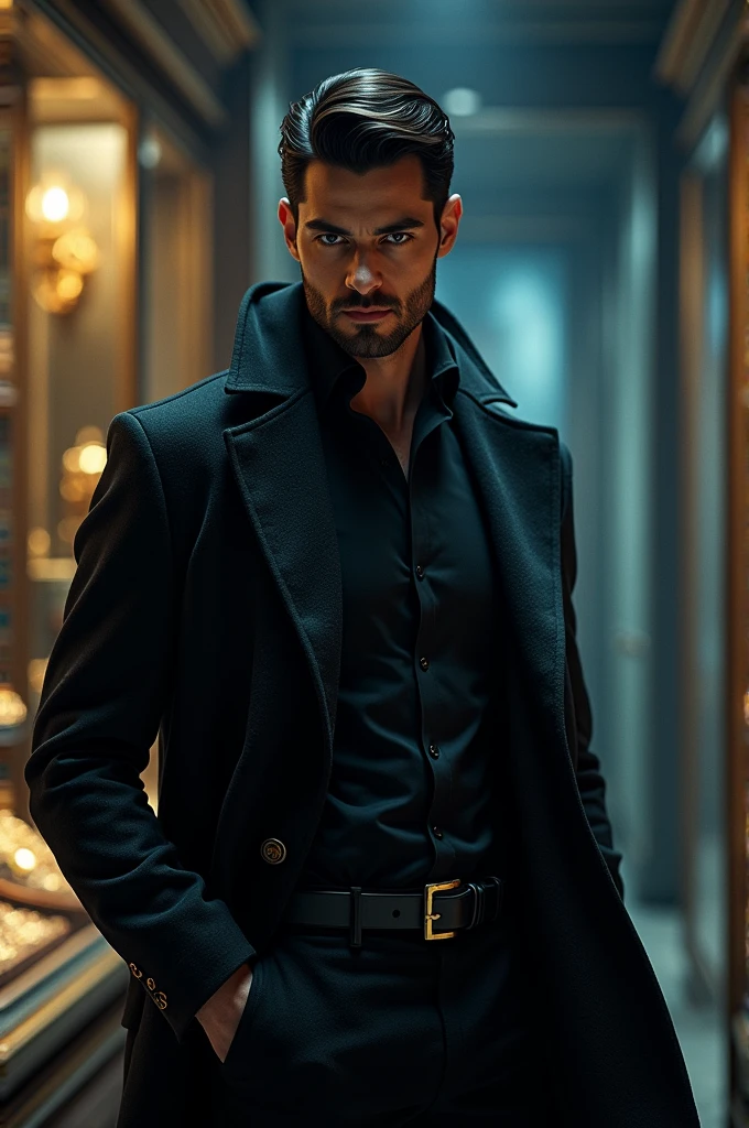 A jewel thief in his 30s anti-heroes