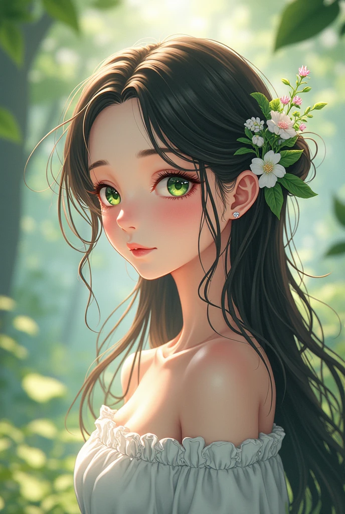 beautiful older sister in anime and realistic