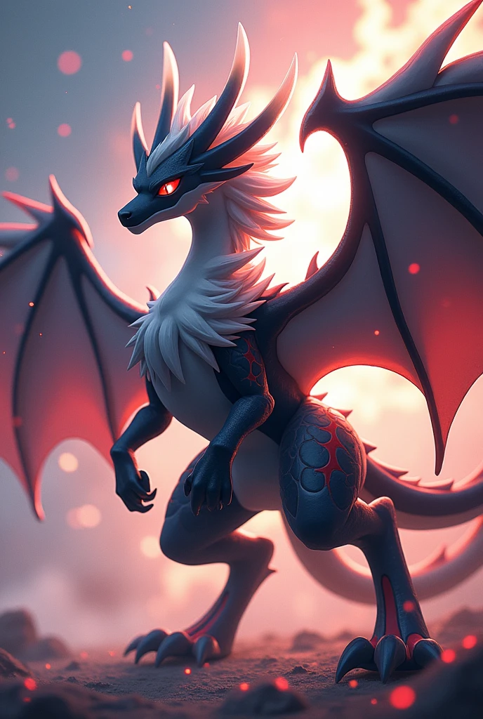 Reshiram and Zoroark fusion