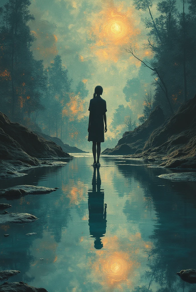 image that leaves a reflection that illustrates many things