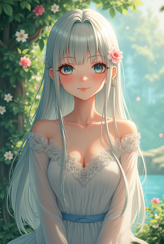 beautiful older sister in anime and realistic