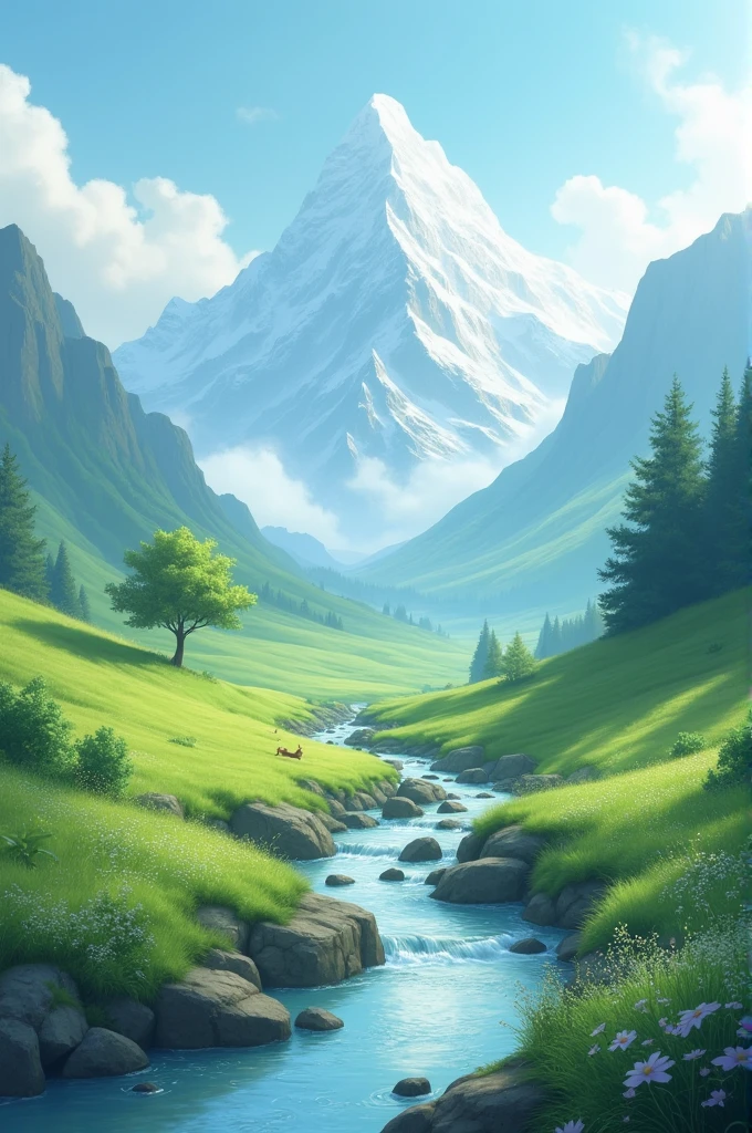 Calm and peaceful landscapes
