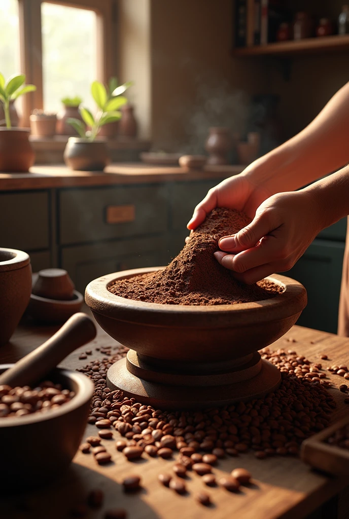 cocoa grinding