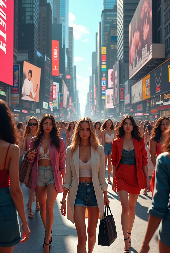 There are too many pretty girls on the street