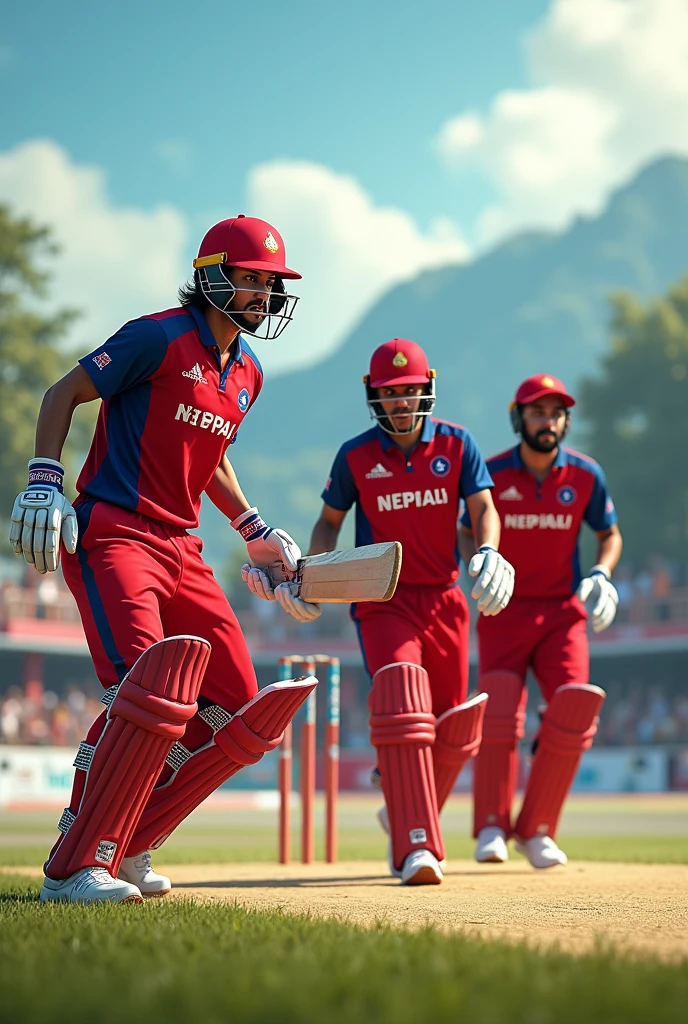 Nepali cricket teem