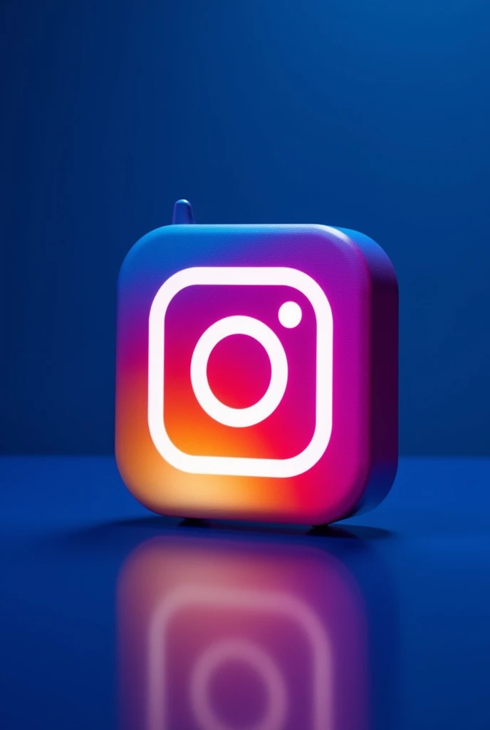 Blue instagram