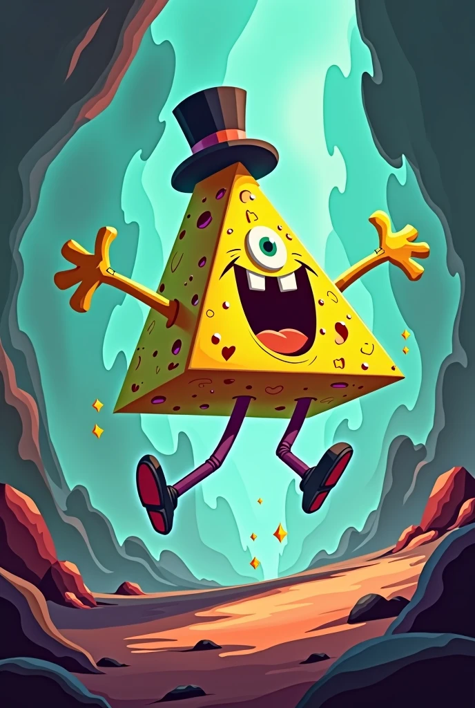 bill from gravity falls dancing