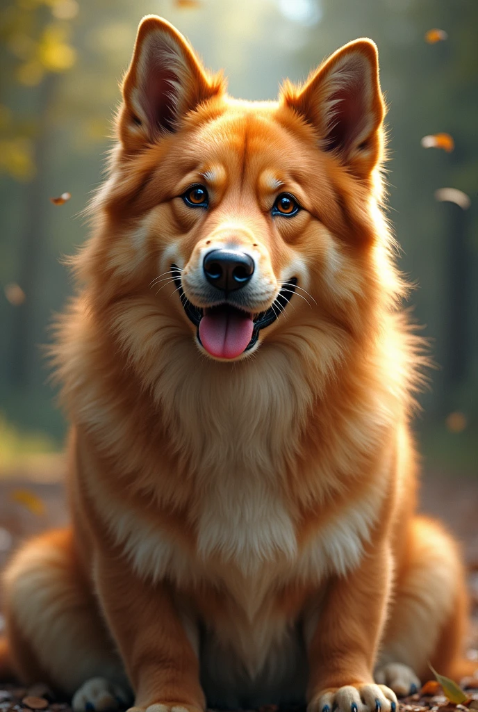 A dog