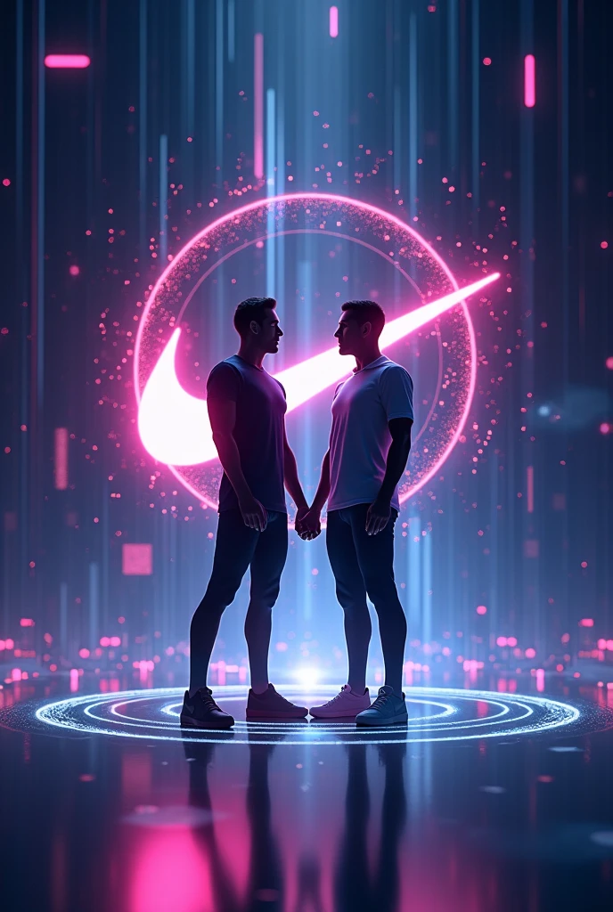 Visuals showing the interaction between Nike's digital assets and Polygon’s network

Include image of Nike partner and polygon partner 

Include polygon logo and Nike logo