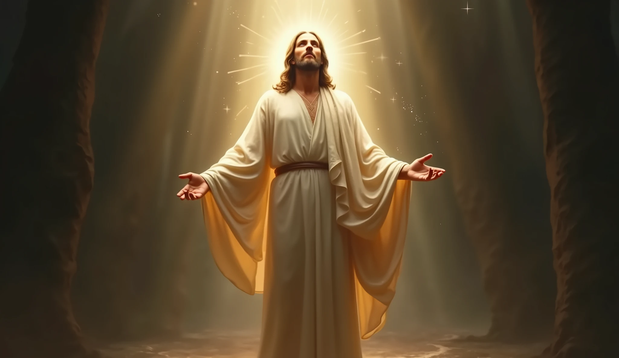 When Jesus says he is the "light of the world," he is talking about how he reveals deep truths that help people find their way to fulfillment and connection with the divine.