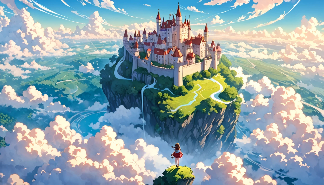 Take Acer on Adventure
.
Open World Adventure - In a world of limitless imagination, the adventure begins from the clouds high above the ground. A brave young adventurer sets out for the challenges that lie ahead, armed with her trusty Acer Swift Go 14, which opens a map of the vast world in her hand. On a plane, she floats through an endless sea of clouds. A mysterious castle looms in the distance, waiting for her to discover and open the door to exciting adventures. A heart filled with dreams and determination will lead her to a land of secrets and happiness in a borderless world.
