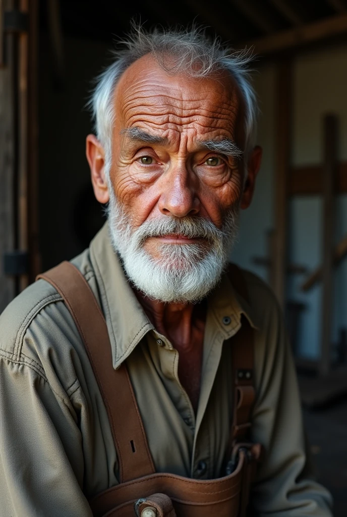 Old Hardworking Father